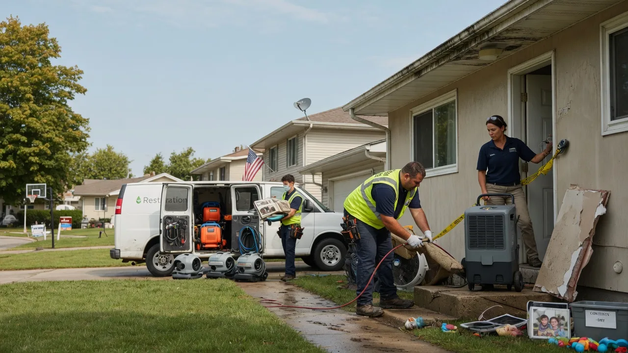 Water Damage Restoration in Hewitt, MN near me